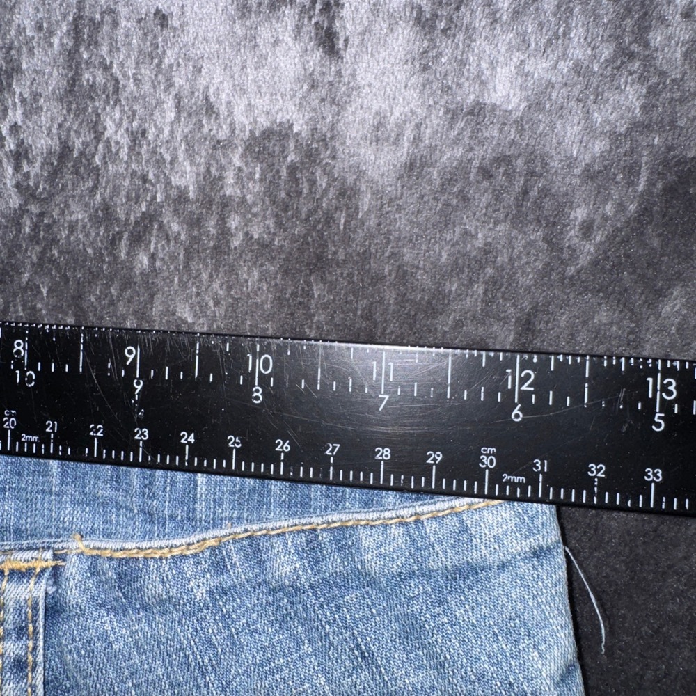 Arizona Jean Co Womens Blue Denim Mini Skirt Medium Wash Size 10 Regular Y2K - Picture 4 of 5
